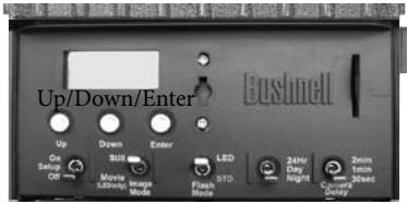 BUSHNELL TRAIL SCOUT 119905 - Descripción de los interruptores y configuración - 2