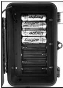 BUSHNELL TROPHY CAM 119445 - Loading Batteries - 1