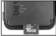 BUSHNELL TROPHY CAM 119445 - Inserting the SD Card - 1