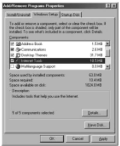 BELKIN F5D5020 - Configuration de l'hôte Windows 98 SE - 2