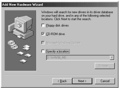 BELKIN F5D6050-C - Installation Windows 98/Me - 3
