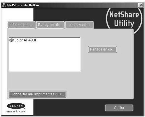 BELKIN F5D6050-C - Partage de fichiers et de périphériques - 1