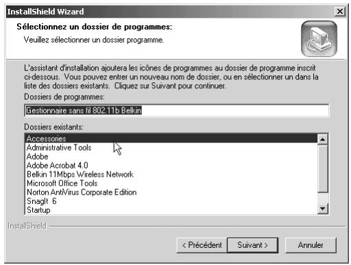 BELKIN F5D6130 - Installation du logiciel de gestion de point d'accès sans fil - 1