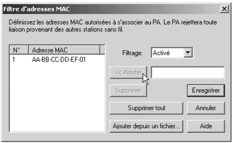 BELKIN F5D6130 - Utilisation du gestionnaire de point d'accès sans fil de Belkin - 2