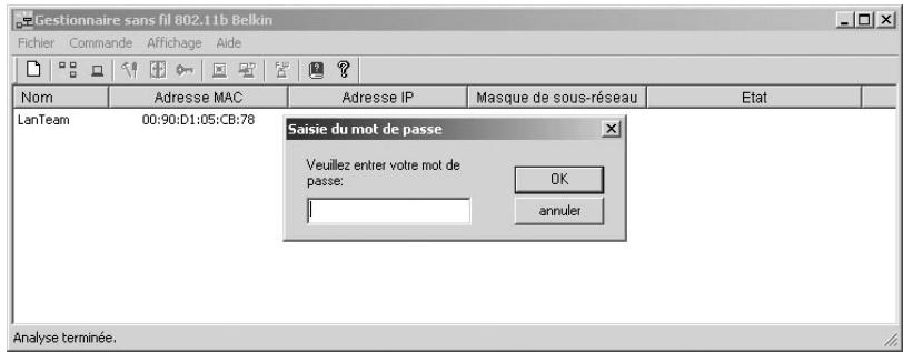BELKIN F5D6130 - Utilisation du gestionnaire de point d'accès sans fil de Belkin - 1