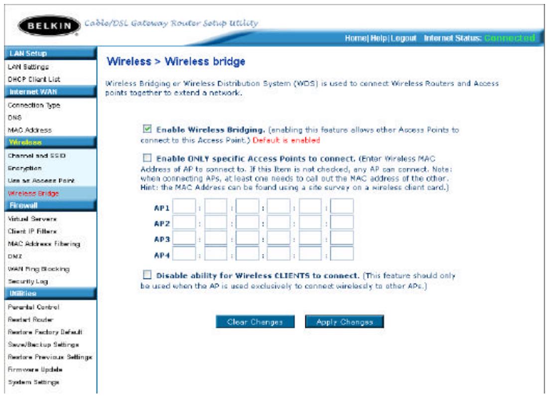BELKIN WIRELESSBRIDGE - Étabrir un pont entre votre routeur sans fil et un point d'accès secondaire - 2