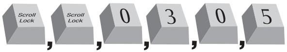 BELKIN SWITCH KVM CAT5 SMB #F1DP104AEA - Selecting a Server or BANK Using Hot Key Commands - 5
