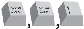 BELKIN SWITCH KVM CAT5 SMB #F1DP104AEA - Auswählen eines Servers oder einer BANK mit Tastaturbefehlen (Hotkeys) - 1