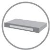 BELKIN SWITCH KVM CAT5 SMB #F1DP104AEA - Verpackungsinhalt - 1