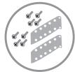 BELKIN SWITCH KVM CAT5 SMB #F1DP104AEA - Contenu de l'emballage - 2