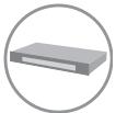 BELKIN SWITCH KVM CAT5 SMB #F1DP104AEA - Inhoud van de verpakking - 1