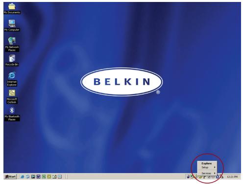BELKIN ADAPTATEUR USB BLUETOOTH #F8T003FR - PARAMÉTRES DE CONFIGURATION BLUETOOTH - 1
