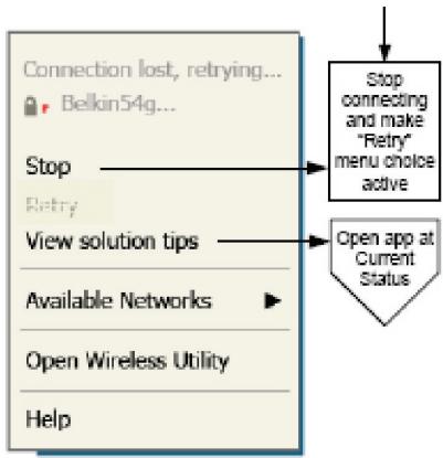 BELKIN ADAPTATEUR USB SANS FIL G+ MIMO #F5D9050FR - Netwerkstatus - 1