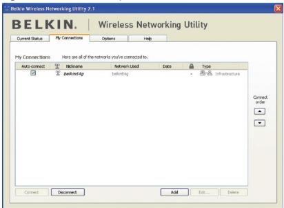 BELKIN ADAPTATEUR USB SANS FIL G+ MIMO #F5D9050FR - Änderungen der Sicherheitseinstellungen des Funknetzwerks - 1
