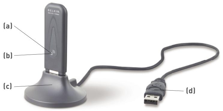 BELKIN F5D6051 - Contenu de l'emballage - 1