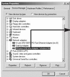 BELKIN F5U230 - Installation of USB-IrDA under Win98/ME - 1