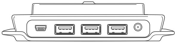 BELKIN HUB 2-EN-1 #F5U706EA - \section*{Caracteristiques techniques} - 1