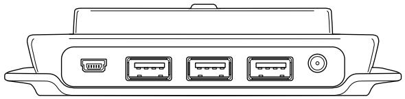 BELKIN HUB 2-EN-1 #F5U706EA - Technical Specifications - 1