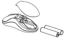 BELKIN LA MINI SOURIS OPTIQUE SANS FIL #F8E874EA - INSTALLATION DE LA SOURIS - 3