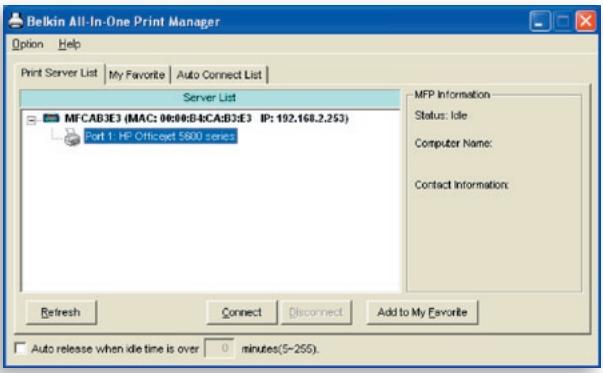 BELKIN SERVEUR D'IMPRESSION TOUT-EN-UN SANS FIL G #F1UP0002FR - Stap 4. MFP-stuurprogramma's/hulpprogramma's installeren - 1