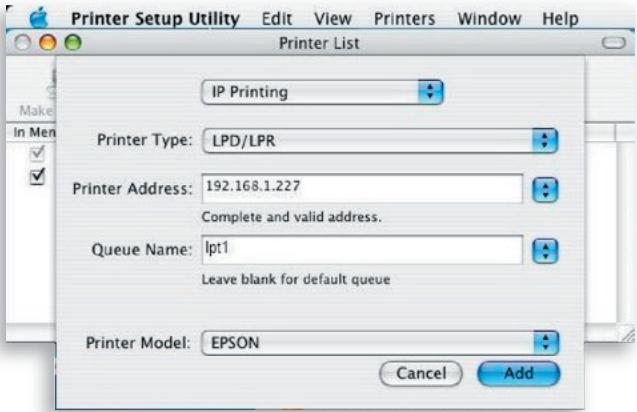 BELKIN SERVEUR D'IMPRESSION TOUT-EN-UN SANS FIL G #F1UP0002FR - MAC X v10.3.x - 5