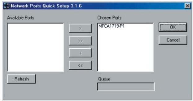 BELKIN SERVEUR D'IMPRESSION TOUT-EN-UN SANS FIL G #F1UP0002FR - Impostazione porta di rete - 1