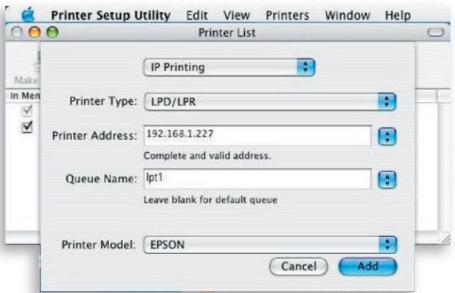 BELKIN SERVEUR D'IMPRESSION TOUT-EN-UN SANS FIL G #F1UP0002FR - MAC X v10.3.x - 5