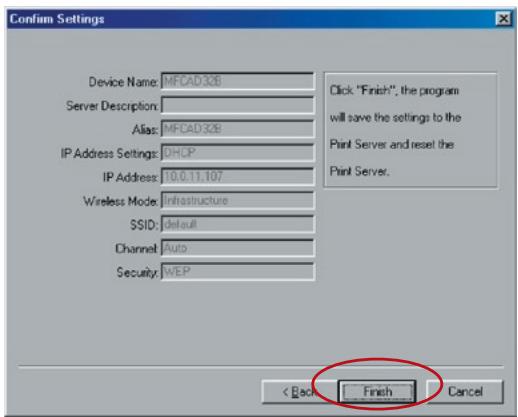 BELKIN SERVEUR D'IMPRESSION TOUT-EN-UN SANS FIL G #F1UP0002FR - Procedure d'installation du logiciel - 13