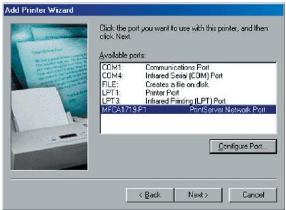 BELKIN SERVEUR D'IMPRESSION TOUT-EN-UN SANS FIL G #F1UP0002FR - Add Printer Wizard - 3