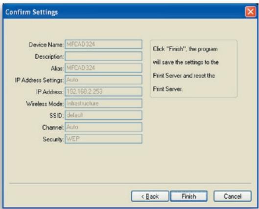 BELKIN SERVEUR D'IMPRESSION TOUT-EN-UN SANS FIL G #F1UP0002FR - Schritt 3: Funkeinstellungen - 3