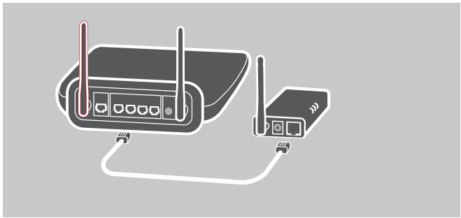 BELKIN SERVEUR D'IMPRESSION TOUT-EN-UN SANS FIL G #F1UP0002FR - Schritt 1: Geräte mit dem Printserver verbinden - 1