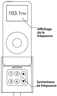 BELKIN TUNEBASE FM POUR IPOD NANO #F8Z063EA - TuneBase™ FM pour iPod® nano - 4