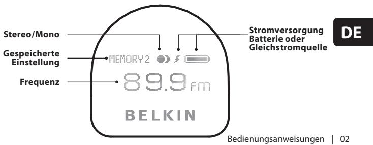 BELKIN TUNECAST 3 #F8M010EA - Verwendung des mobilen FM-Senders TuneCast 3 - 1