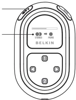 BELKIN TUNECAST 3 #F8M010EA - Mono/Stereo-Anzeige - 1