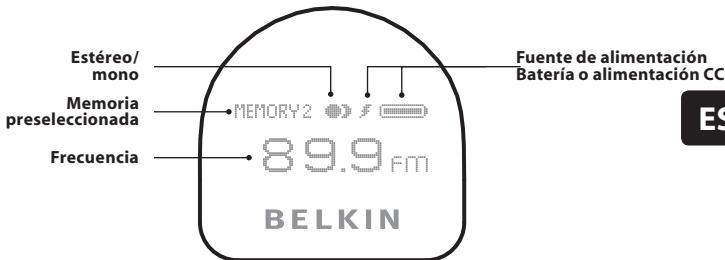 BELKIN TUNECAST 3 #F8M010EA - Utilización del Transmisor FM TuneCast 3 Móvil - 1