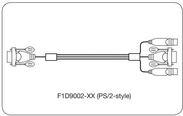 BELKIN F1DB104P2EA - Cables: - 1
