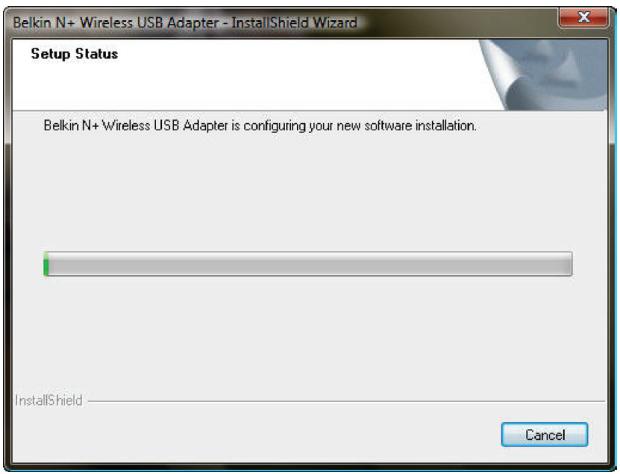 BELKIN F5D8055 - Installation sous Windows Vista - 3