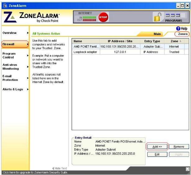 BELKIN HOME BASE #F5L049EA - ZoneAlarm - 5