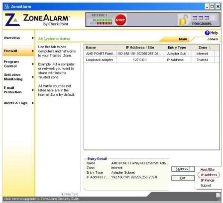 BELKIN HOME BASE #F5L049EA - ZoneAlarm - 3