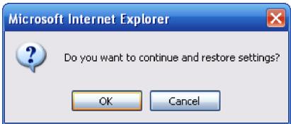 BELKIN MODEM ROUTEUR SANS FIL N F5D8635ED4A - Rétablissement d'une configuration précédente - 3
