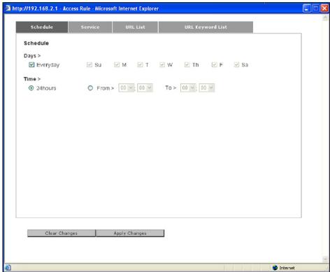 BELKIN MODEM ROUTEUR SANS FIL N F5D8635ED4A - Contrôle de l'accès - 3