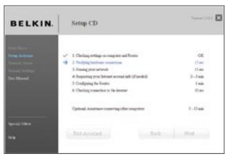 BELKIN N1 VISION - Note for Windows Users: If the - 4