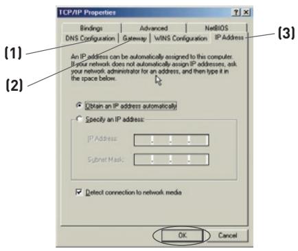 BELKIN N1 VISION - Configurazione manuale delle impostazioni di rete in Windows®2000, NT o XP - 2