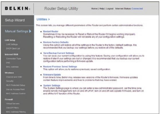 BELKIN N1 VISION - Advanced User Interface - 2