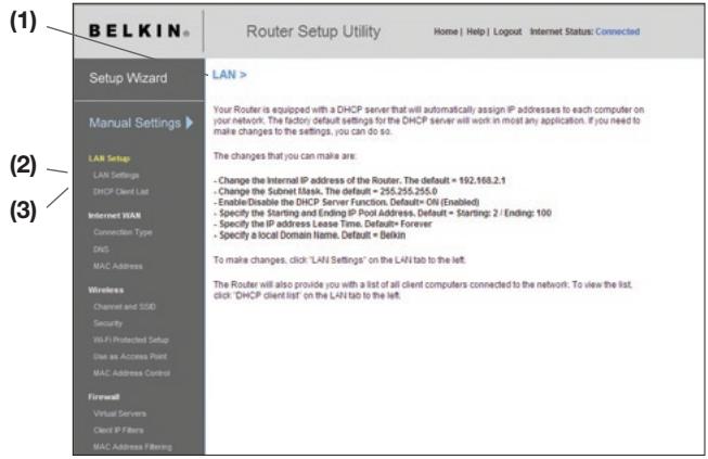 BELKIN N1 VISION - Configuración de la direccion MAC (Media Access Controller, controlador de acceso a los medios) de su WAN - 2