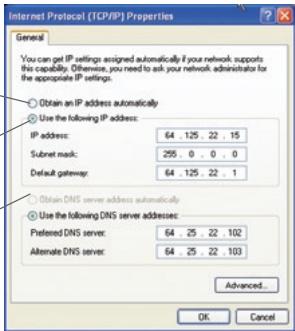 BELKIN N1 VISION - Configuración manual de los ajustes de red en Windows 2000, NT® o XP - 1