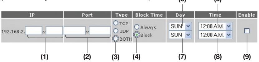 BELKIN N1 VISION - Configuración de los filtros IP de clientes - 2