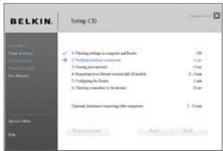 BELKIN N1 VISION - Esame delle impostazioni - 1