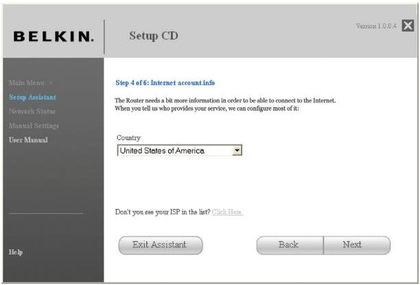 BELKIN OPTIMISEE ROUTEUR SANS FIL - Recherche des informations relatives à votre compte Internet (si besoin). - 1