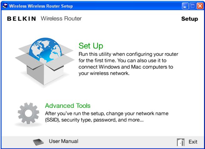 BELKIN SURF MODEM ROUTEUR SANS FIL #F7D1401ED - Setup - 1